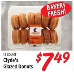 Rouses Clyde's Glazed Donuts offer