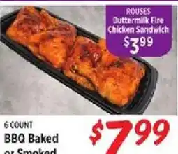 Rouses Rouses Buttermilk Fire Chicken Sandwich offer