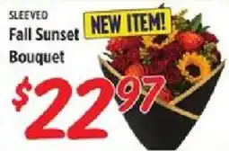 Rouses Sleeved Fall Sunset Bouquet offer