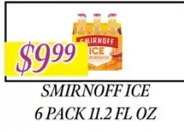 Smirnoff ice