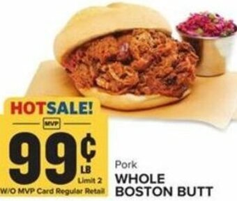 Food Lion Whole Boston Butt offer