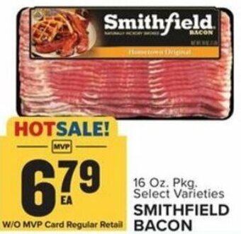 Food Lion Smithfield Bacon 16 oz offer