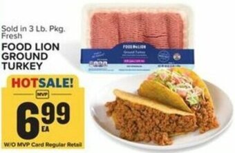 Food Lion Food Lion Ground Turkey offer