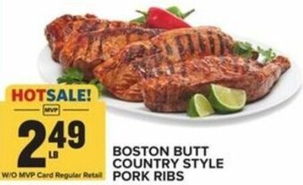 Food Lion Boston Butt Country Style Pork Ribs offer