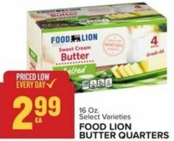 Food Lion Food Lion Butter Quarters offer