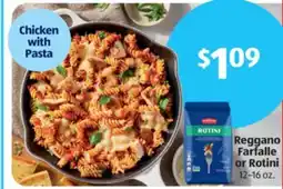 Aldi Reggano Farfalle or Rotini offer