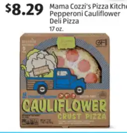 Aldi Mama Cozzi's Pizza Kitchen Pepperoni Cauliflower Deli Pizza offer