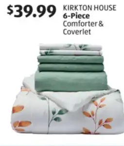 Aldi KIRKTON HOUSE 6-Piece Comforter & Coverlet offer