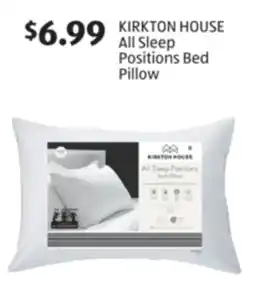 Aldi KIRKTON HOUSE All Sleep Positions Bed Pillow offer