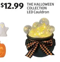 Aldi THE HALLOWEEN COLLECTION LED Cauldron offer