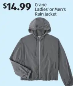 Aldi Crane Ladies' or Men's Rain Jacket offer