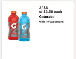 Walgreens Gatorade offer