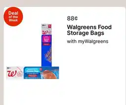 Walgreens Walgreens Food Storage Bags offer