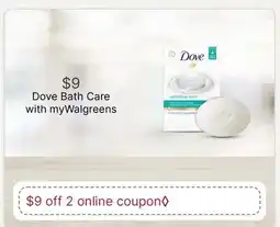 Walgreens Dove Bath Care offer