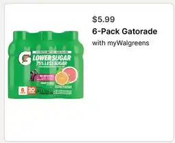 Walgreens 6-Pack Gatorade offer
