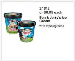 Walgreens Ben & Jerry's Ice Cream offer
