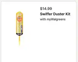 Walgreens Swiffer Duster Kit offer