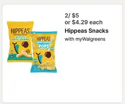 Walgreens Hippeas Snacks offer