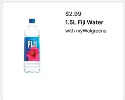 Walgreens Fiji Water offer