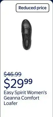 Walmart Easy Spirit Women's Geanna Comfort Loafer offer