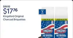 Walmart Kingsford Original Charcoal Briquettes for Grilling, Flag Limited Edition offer