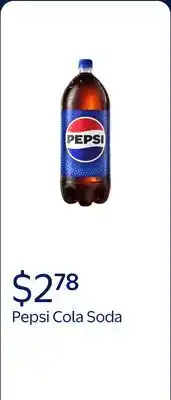Walmart Pepsi Cola Soda Pop offer
