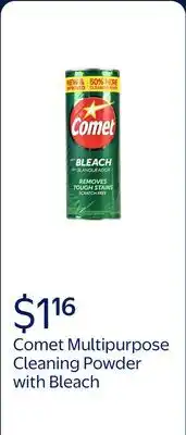 Walmart Comet Multipurpose Cleaning Powder with Bleach offer