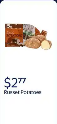 Walmart Fresh Whole Russet Potatoes offer
