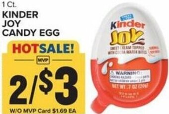 Food Lion Kinder Joy Candy Egg offer
