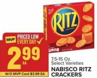 Food Lion Nabisco Ritz Crackers offer