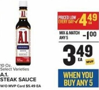 Food Lion A.1 Steak Sauce 10 oz offer
