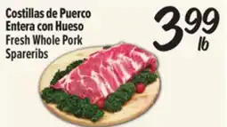 El Super Fresh Costillas de Puerco Entera con Hueso offer