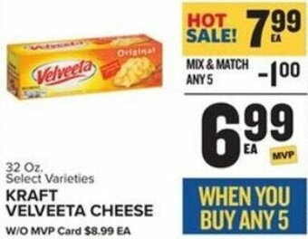 Food Lion Kraft Velveeta Cheese offer