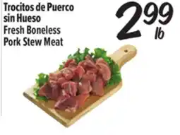 El Super Fresh Fresh Boneless Pork Stew Meat offer