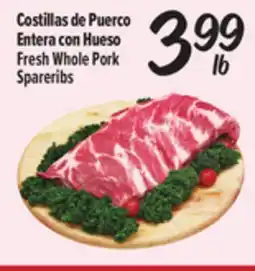 El Super Fresh Fresh Whole Pork Spareribs offer