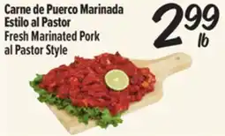 El Super Fresh Carne de Puerco Marinada Estilo al Pastor offer