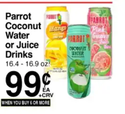 Superior Grocers Parrot Coconut Water or Juice Drinks offer