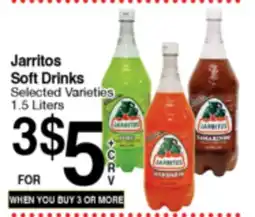 Superior Grocers Jarritos Soft Drinks offer