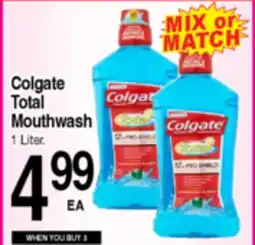 Superior Grocers Colgate Total Mouthwash offer