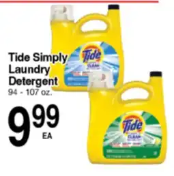 Superior Grocers Tide Simply Laundry Detergent offer