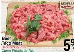 Superior Grocers Beef Taco Meat offer