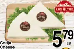 Superior Grocers Cotija Cheese offer