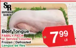 Superior Grocers Beef Tongue offer