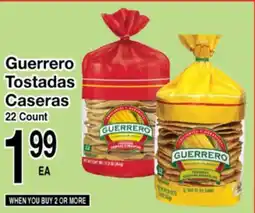 Superior Grocers Guerrero Tostadas Caseras offer