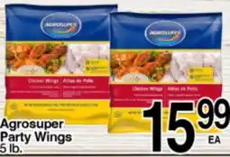Superior Grocers Agrosuper Party Wings offer