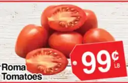 Superior Grocers Roma Tomatoes offer