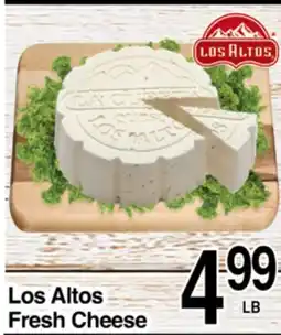 Superior Grocers Los Altos Fresh Cheese offer