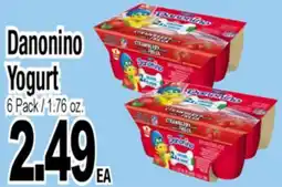 Superior Grocers Danonino Yogurt offer
