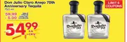Superior Grocers Don Julio Claro Añejo 70th Anniversary Tequila offer