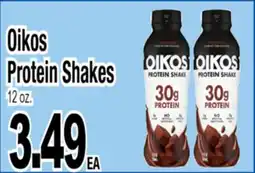 Superior Grocers Oikos Protein Shakes offer